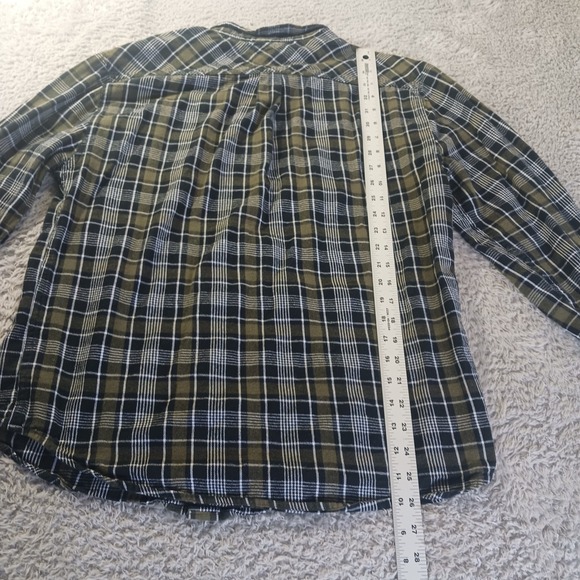 Levi's Plaid Flannel Button Down Shirt L Heritage Casual Grunge Workwear - Picture 3 of 9